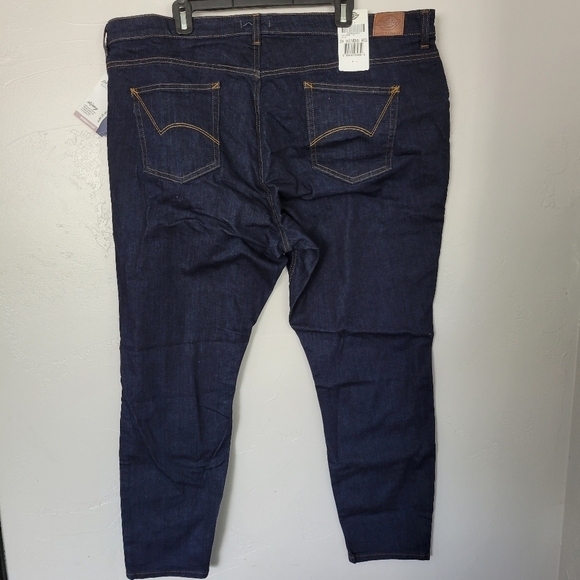 Dickies Dark Wash Jeans Perfect Shape 24 Reg Plus - Picture 7 of 8